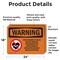 Signmission Safety Culture Sign, 24 in Width, Vinyl Decal, Rectangle OS-2PACK-WS-D-1824-L-12637 - alternate 2